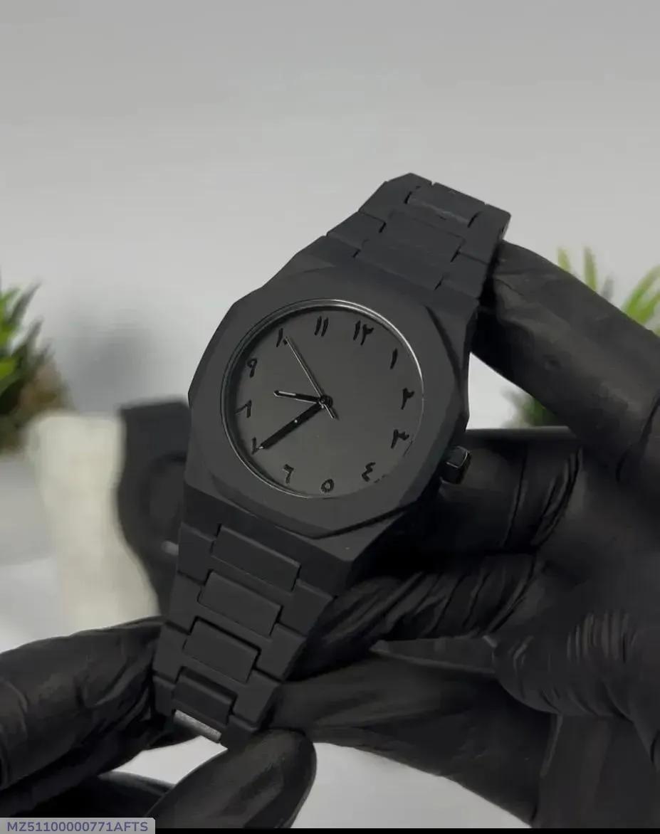 Arabic Aura Watch – Premium Black Edition